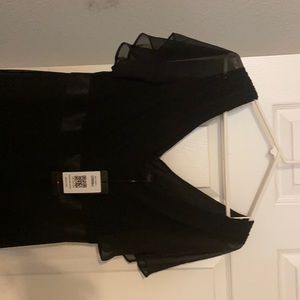 Black Floor Length dress